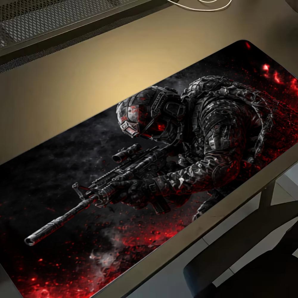 Gaming Accessories Pc Setup - Tappetini per mouse Soldier, accessori per