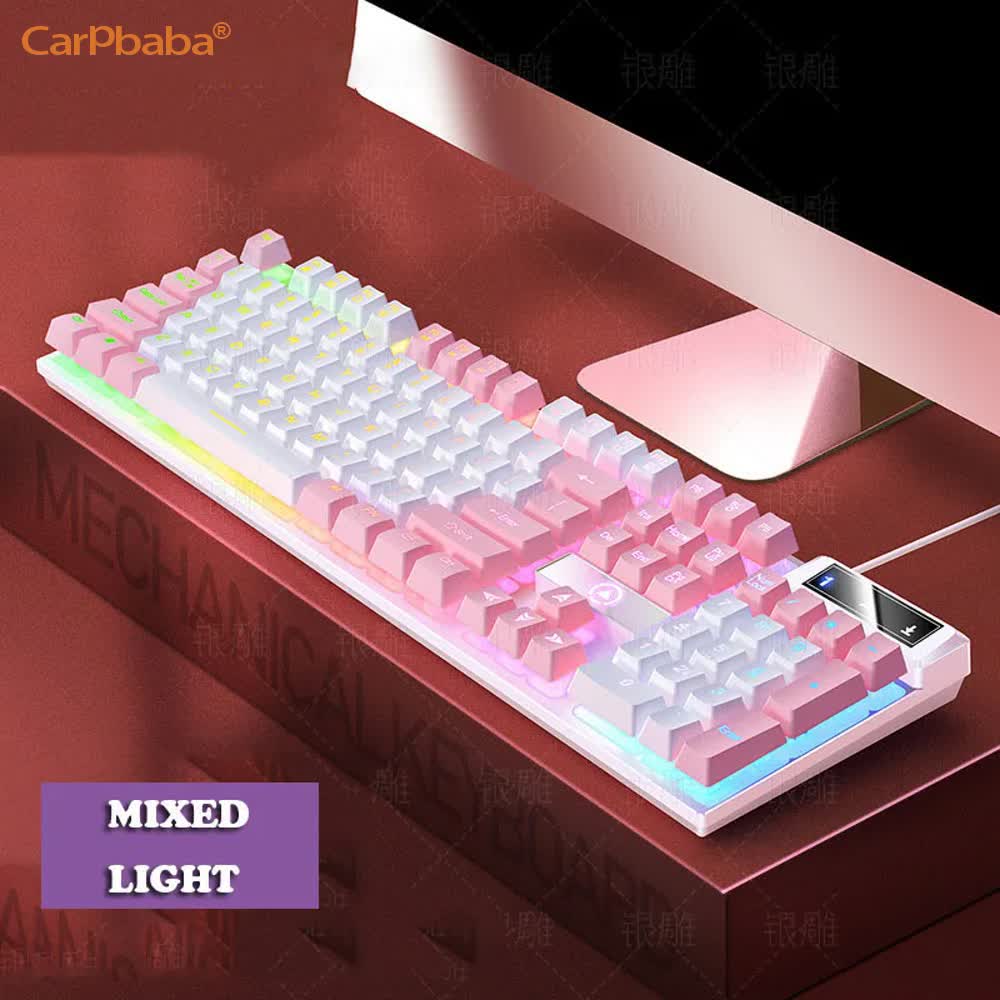 Gaming Hand Accessories - Carpbaba K500 Tastiera da gioco cablata