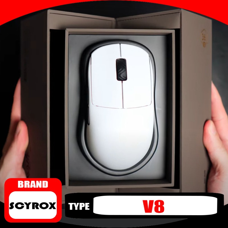 Gaming Hand Accessories - Mouse Wireless Scyrox V8 Ultraleggero 36g,