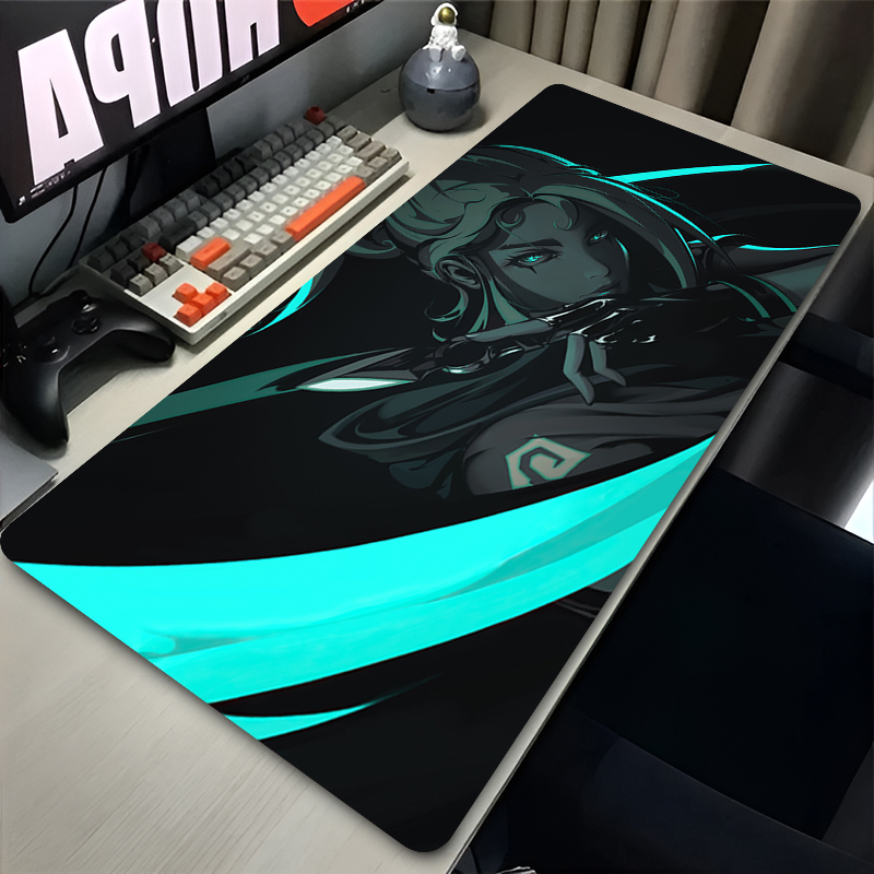 Gaming Office Accessories - Tappetino per Mouse XXL Valorant Jett,