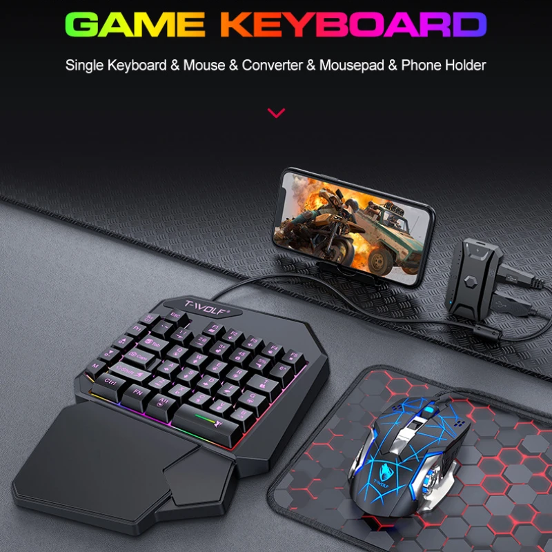 T-WOLF TF900 Set trono tastier - Gaming Hand Accessories recensione e prezzo