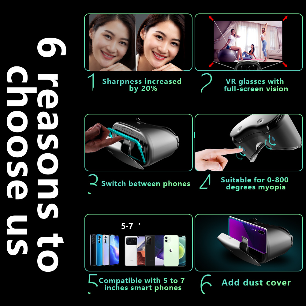Occhiali VR per realtà virtual - Gaming Accessories Iphone recensione e prezzo