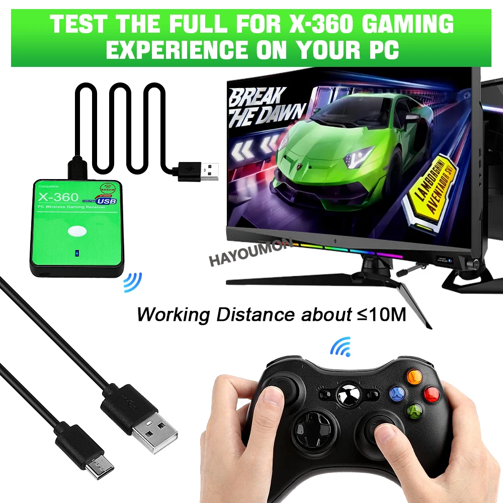 Nuovo Ricevitore Wireless per  - Gaming Controllers Xbox Accessories recensione e prezzo