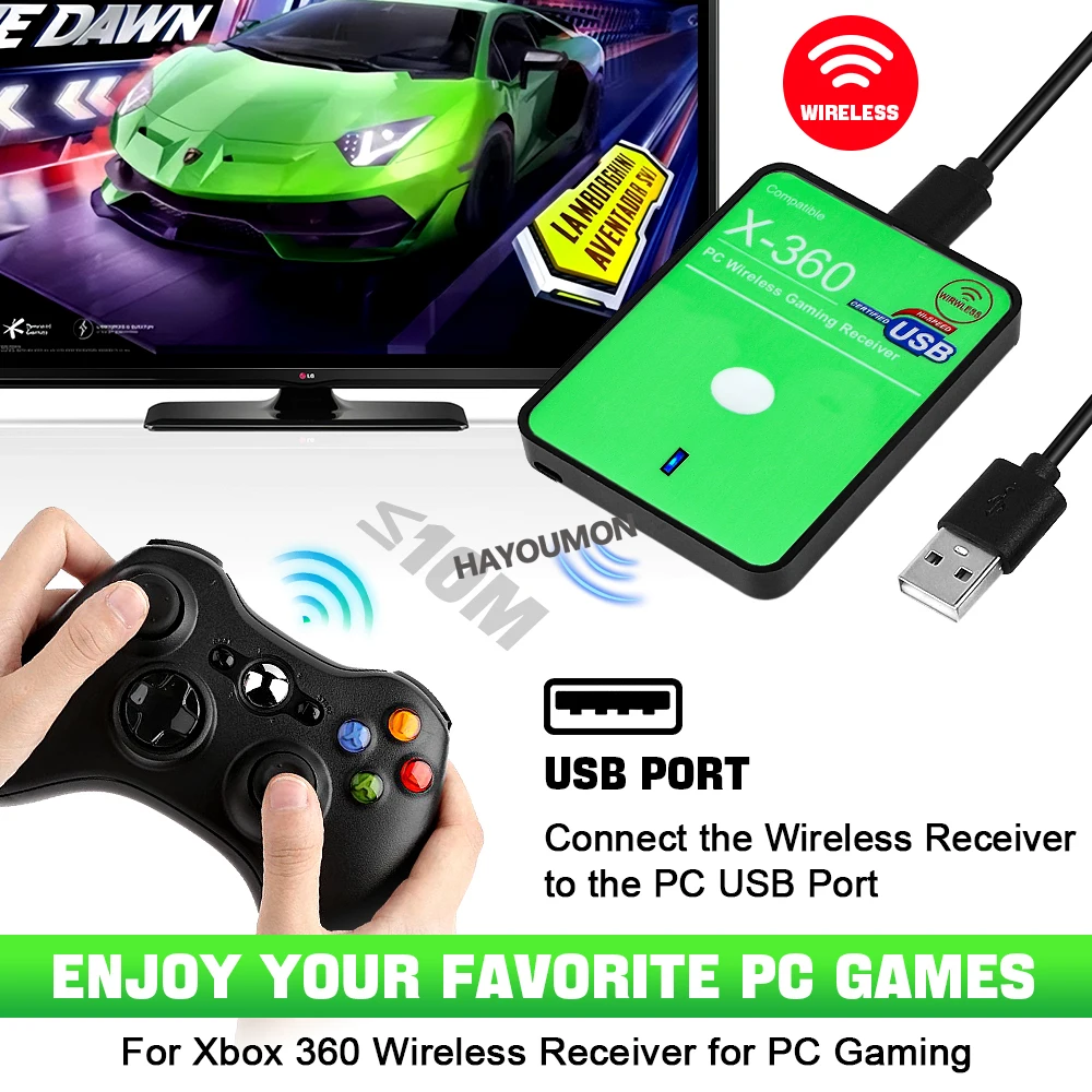 Nuovo Ricevitore Wireless per  - Gaming Controllers Xbox Accessories recensione e prezzo