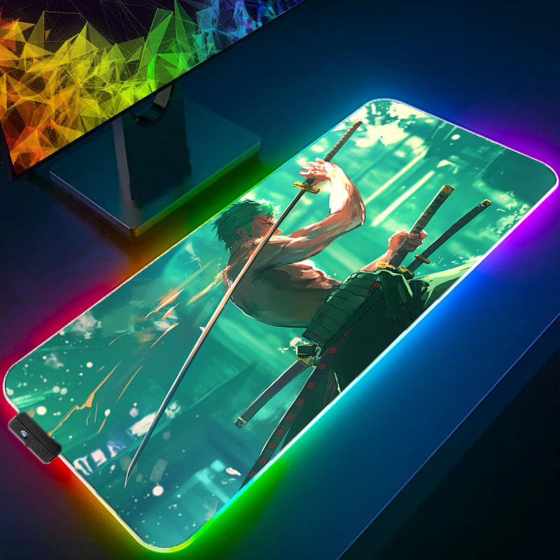 ONE PIECE Zoro Mouse Pad RGB A - Gaming Zone Accessories recensione e prezzo
