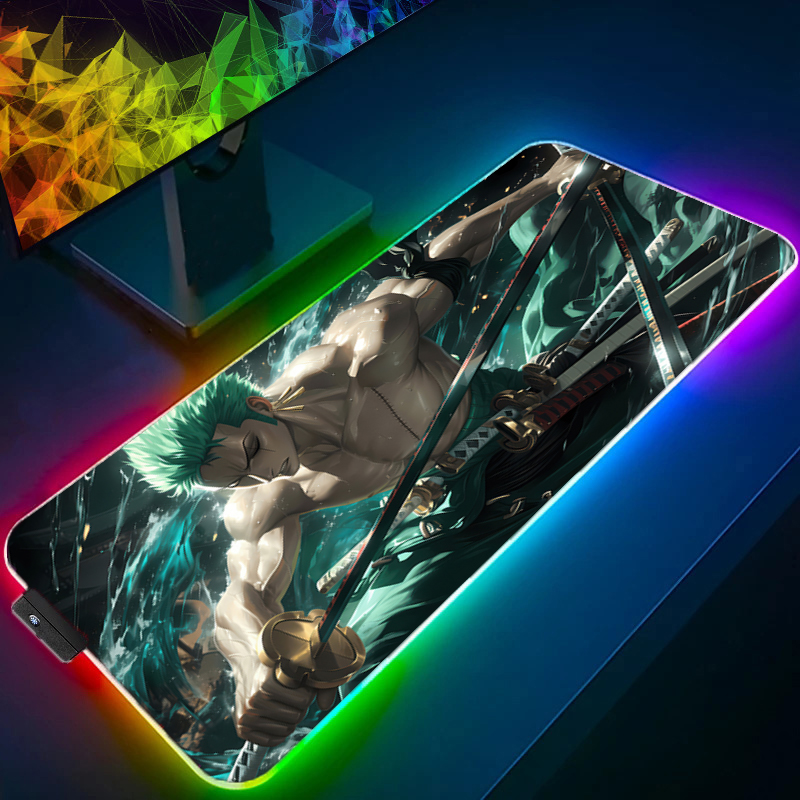 ONE PIECE Zoro Mouse Pad RGB A - Gaming Zone Accessories recensione e prezzo