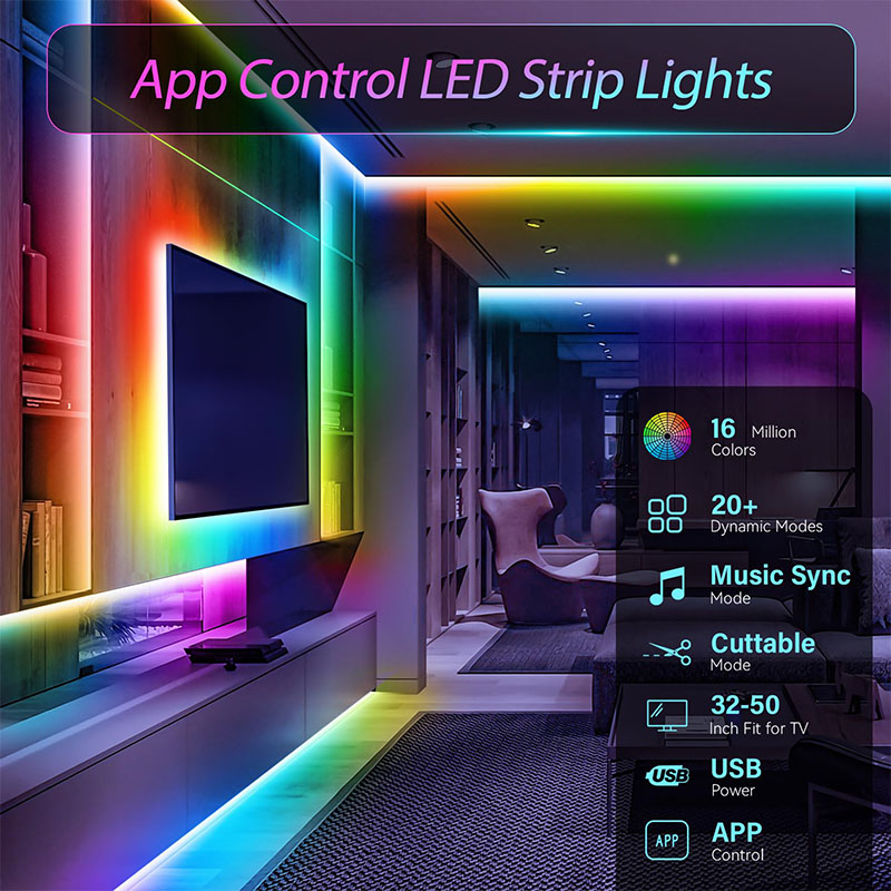 Striscia LED RGB USB SMD3535 c - Gaming Accessories For Bedroom recensione e prezzo