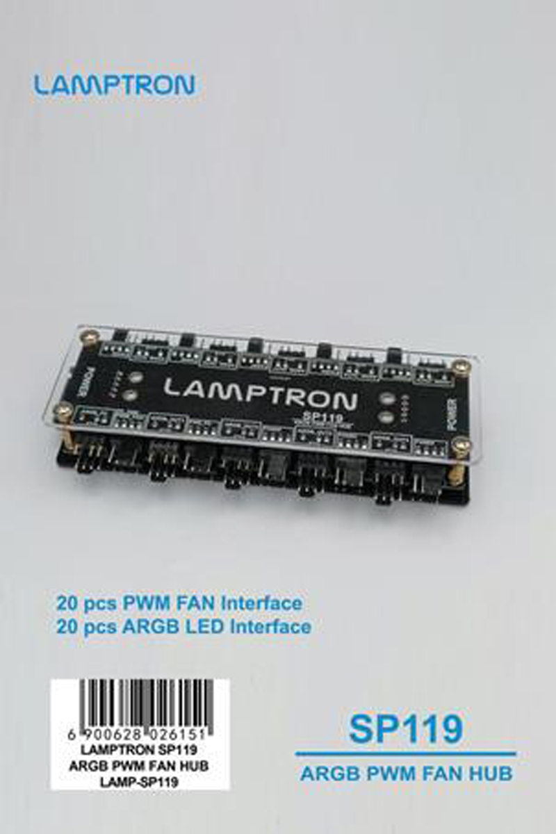 LAMPTRON Hub Ventole ARGB PWM  - Gaming Hardware And Accessories recensione e prezzo