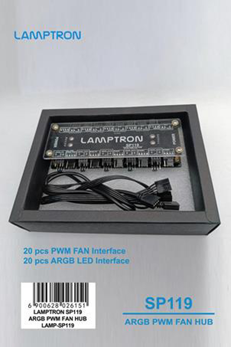 LAMPTRON Hub Ventole ARGB PWM  - Gaming Hardware And Accessories recensione e prezzo