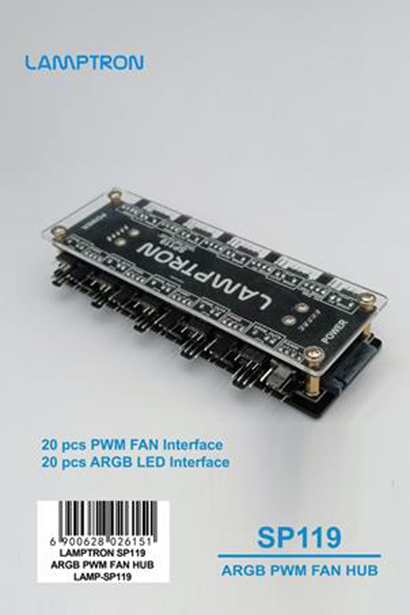LAMPTRON Hub Ventole ARGB PWM  - Gaming Hardware And Accessories recensione e prezzo